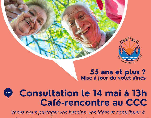 Consultation | Mise à jour du volet aînés