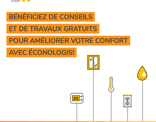 Le programme Éconologis est de retour !