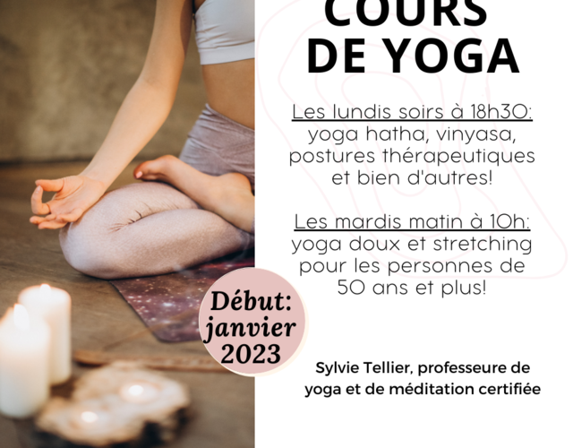 Cours de yoga