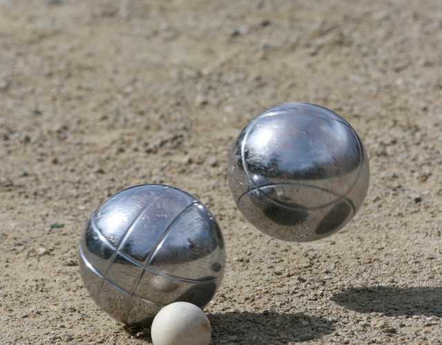 Pétanque extérieure