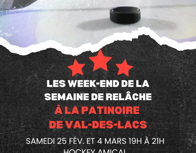 Pour les week-end de la relâche