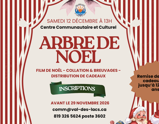 Dépouillement de l'arbre de noël