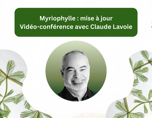 Visio-conférence Myriophylle